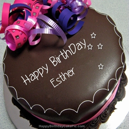 Happy Birthday Esther Cake Images